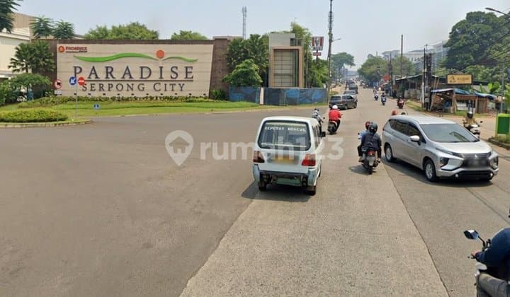 Jual Cepat Tanah Pinggir Jalan Raya Puspitek Depan Mall Paradise Walk Serpong