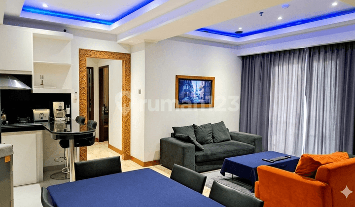 Jual Cepat Jauh Bawah NJOP Apt Slipi Full Renov Full Furnished Dekat Halte Petamburan