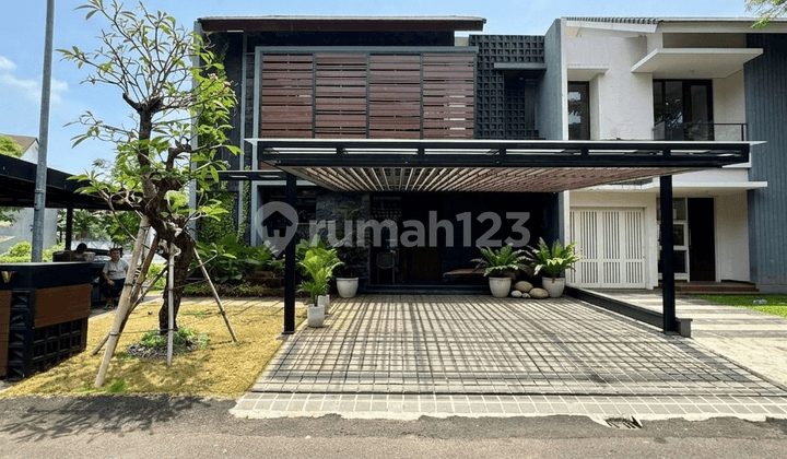 Jual Rumah Mewah Sutera Palmyra Alsut Full Furnished Siap Huni Premium Interior