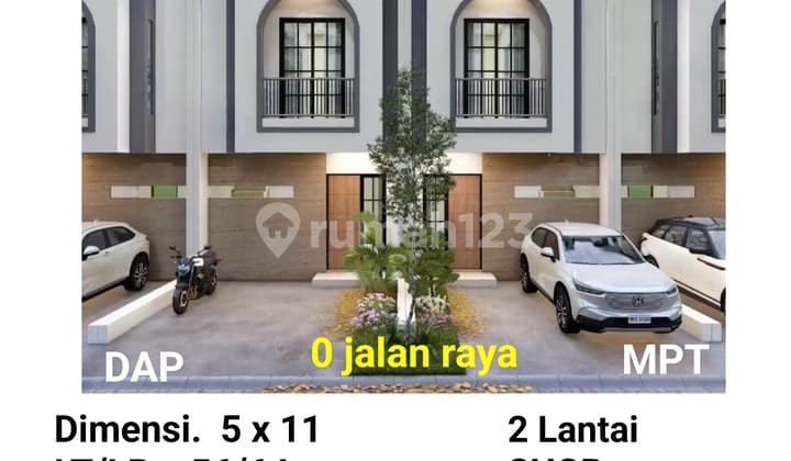 Dijual Rumah Baru Pakal Surabaya 2 Lantai 3 Ksmar
