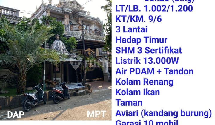Dijual Rumah Klasik Mewah Kenjeran Di Jalan Utama Perumahan