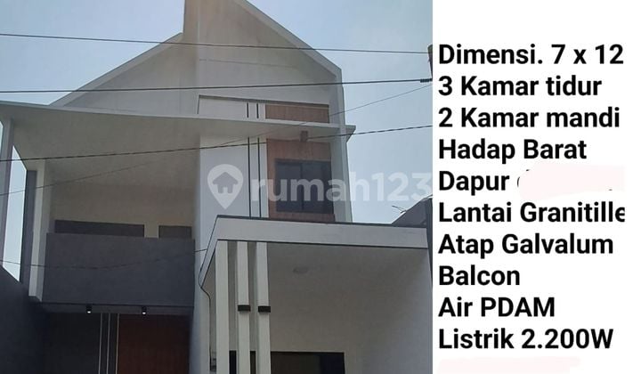 Dijual Rumah Baru 2 Lantai Sambikerep Dkt Tol Margomulyo