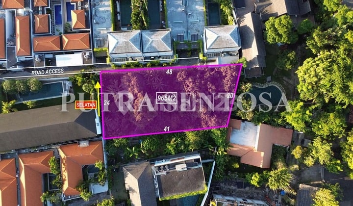 Tanah Canggu Berawa 300 Meter Pantai