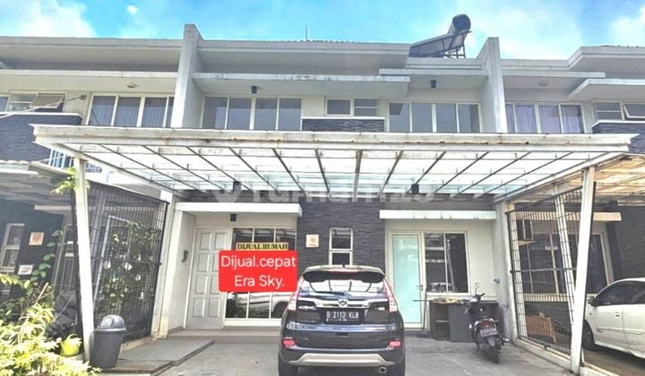 Rumah termurah siap huni minimalis di central galaxi bekasi selatan 3 Lantai