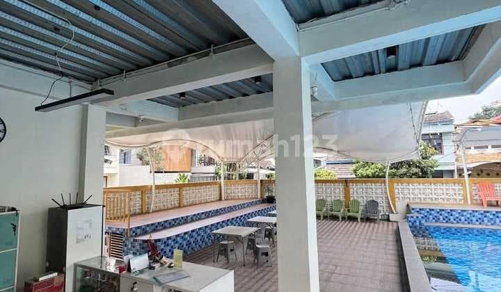 Ruang Usaha Kolam Renang Luas Nyaman Strategis Siap Pakai di Bumi Kopo Kencana Bkk Bandung