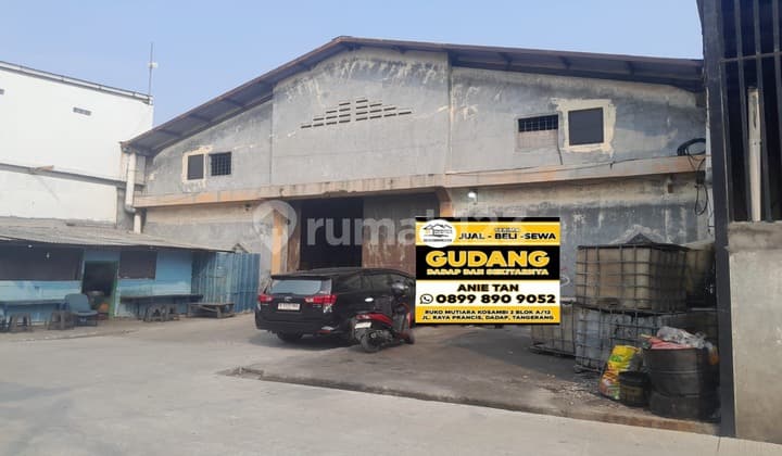 Good and Ready-to-Use Warehouse in Pantai Indah Dadap with 40-Foot Container Access, Industrial Permit