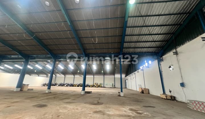 Disewakan Gudang Bagus Izin Industri Dikawasan Jatake Akses Kontainer 40feet Bebas Banjir