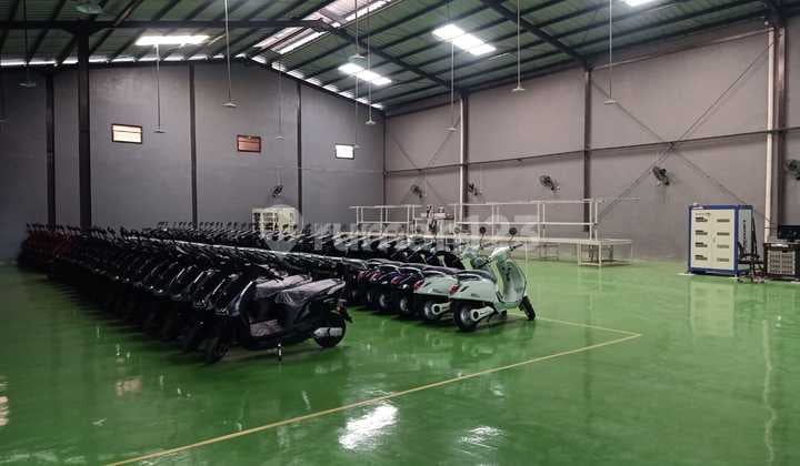 Dijual Gudang KAVLING DPR Bagus dan siap pakai jalan utama akses kontainer 40 feet