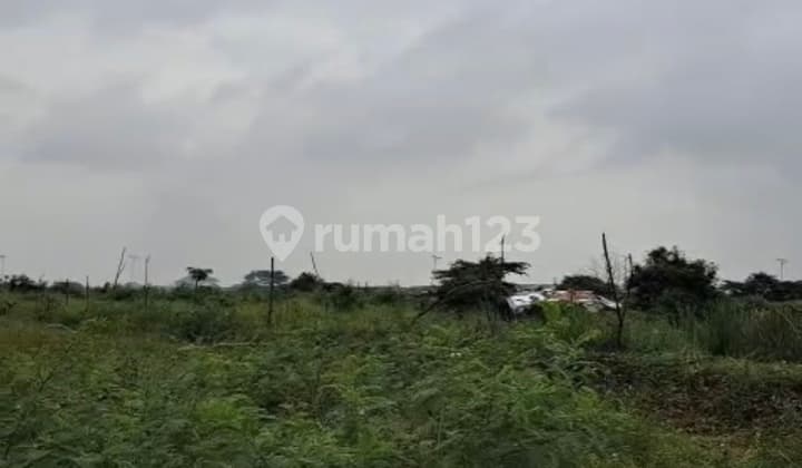 Tanah Kosong Atau Lahan Kosong Bagus Siap Bangun Cocok Untuk Gudang Atau Pabrik Dekat Dengan Tol