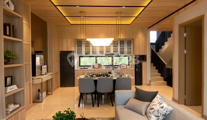 Rumah Baru Bergaya Jepang 3 Lantai di Winyard Bsd