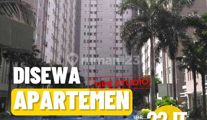 Apartemen PUNCAK KERTAJAYA, Murah, 1 BR, Strategis, Fasilitas Lengkap