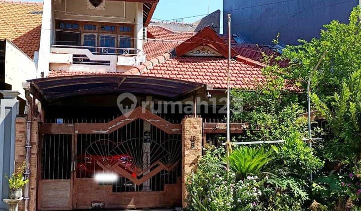 Rumah di Rungkut Mejoyo Utara Surabaya Timur, Bagus + Terawat, Row Jalan Lebar