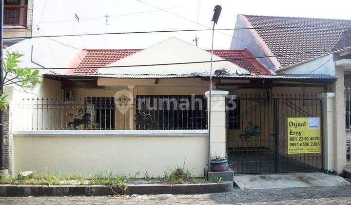 Rumah di Kutisari Indah Utara Surabaya Selatan, Bagus + Terawat, Siap Huni