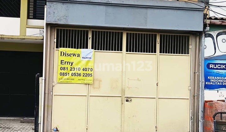 Ruko di Kutisari Selatan Surabaya Selatan, Row Jalan Depan Lebar, Area Padat Penduduk, Siap Pakai