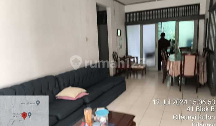Rumah Lelang 2 Lantai SHM Siap Huni Komplek Villa Bandung Indah