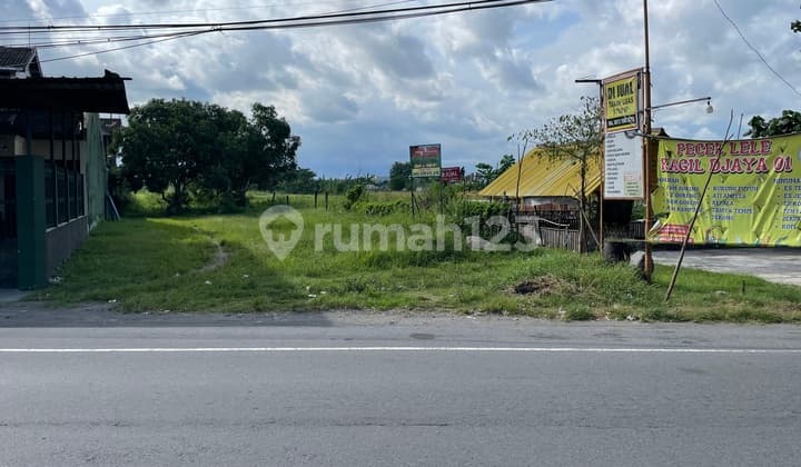 Tanah Pekarangan Klaten Jalan Solo Jogja Siap Bangun