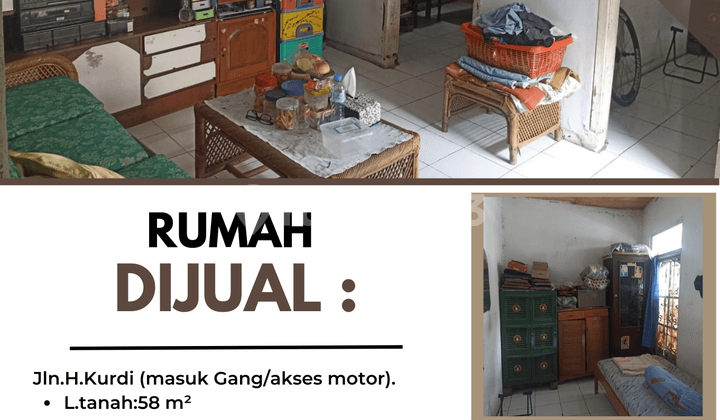 Dijual Rumah Jln.h.kurdi
