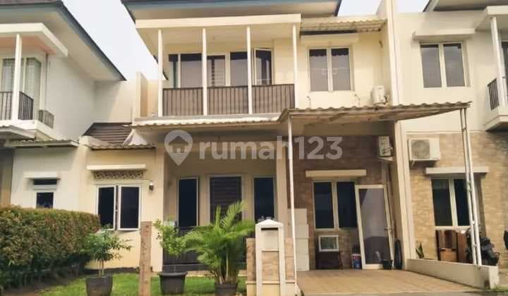Dijual Rumah 2 Lantai Cakep Furnished di Cluster Mahoni Suvarna Siap Huni