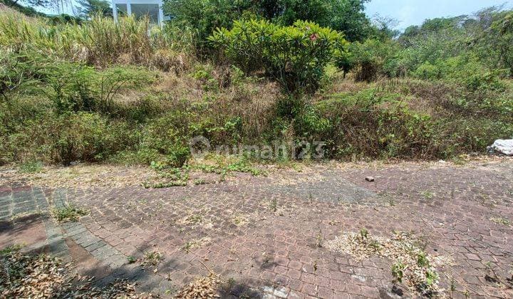 Tanah tengah kota Semarang strategis ada view bagus dekat kampus Undip dekat pintu tol Tembalang dijual di Bukit Sari Banyumanik Semarang atas