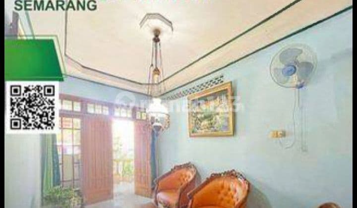 Rumah lama dihitung tanah strategis tengah kota Semarang ramai pusat bisnis kuliner dekat bandara dekat tol dijual di jl raya WR Supratman Semarang barat