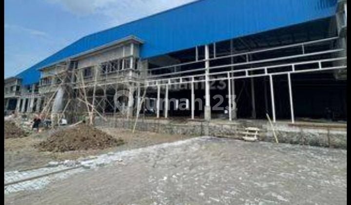 Gudang baru strategis tengah kota Semarang ada kantor dekat tol dekat bandara siap pakai disewakan di Kawasan industri candi KIC Gatsu Ngaliyan semarang barat