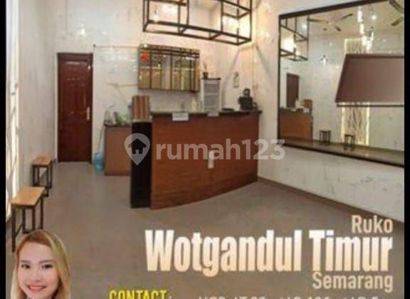 Ruko Baru Strategis Tengah Kota Semarang Ramai Pusat Kota Pusat Bisnis Siap Pakai Dekat Simpang Lima Dijual di Jalan Raya Wotgandul Timur Pecinan Semarang Tengah