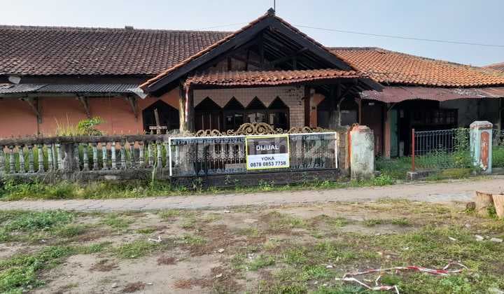 Tanah Plus Bangunan Tua Ramanuju Cilegon Dekat Alun alun