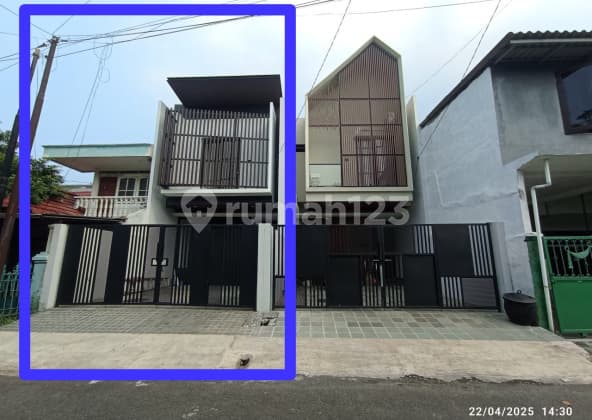 For sale new 2-story minimalist modern house ready to occupy North Baruk East Surabaya.