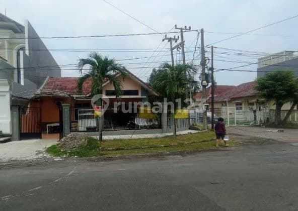 Dijual rumah 1lt hoek Jalan utama kembar Nirwana Eksekutif blok CC , Surabaya Timur