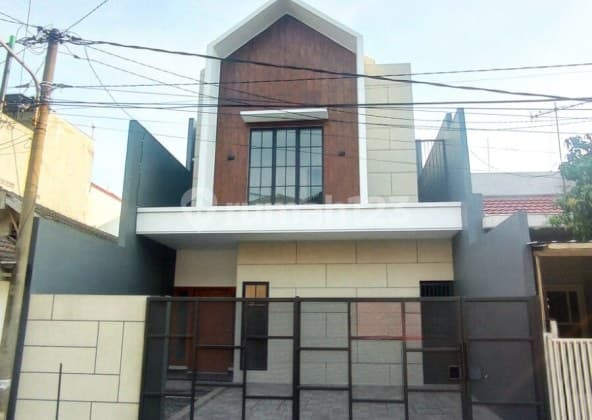 Rumah Baru 2Lantai Minimalis Scandinavian Rungkut Asri Tengah
