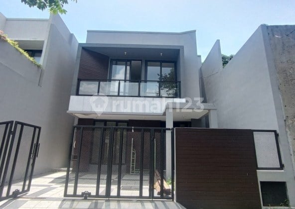 Jual Rumah Baru Scandinavian Minimalis 2 Lantai Taman Gayungsari Dekat Frontage Road A Yani