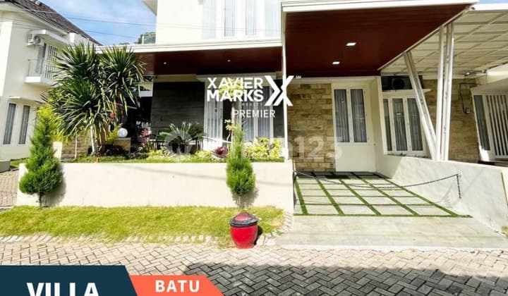 Villa Aktif Furnish Dikelilingi Tempat Wisata di Junrejo Batu