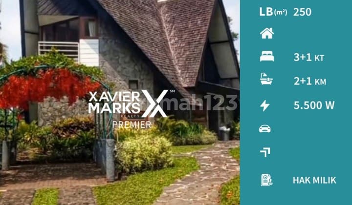 Villa Furnish Siap Huni di Klub Bunga Batu Malang