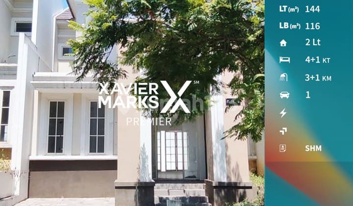 Rumah 2 Lantai Bangunan Baru Siap Huni di Citra Garden Malang