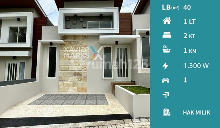 Rumah Murah Bangunan Baru Gress di Villa Dieng Residence Malang