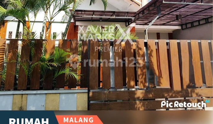 Rumah 2 Lantai Akses Mudah di Jl Puncak Malino Malang