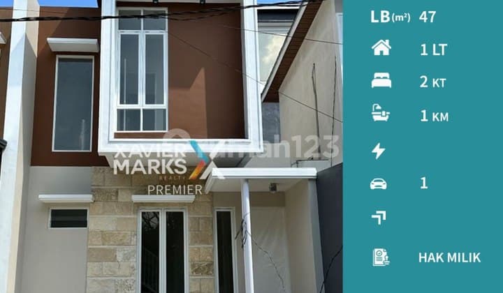 Minimalist New House at Villa Dieng Residence Malang