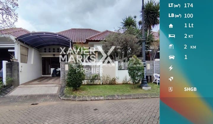 Rumah Furnish Kawasan Perumahan Elit di Istana Dieng Malang