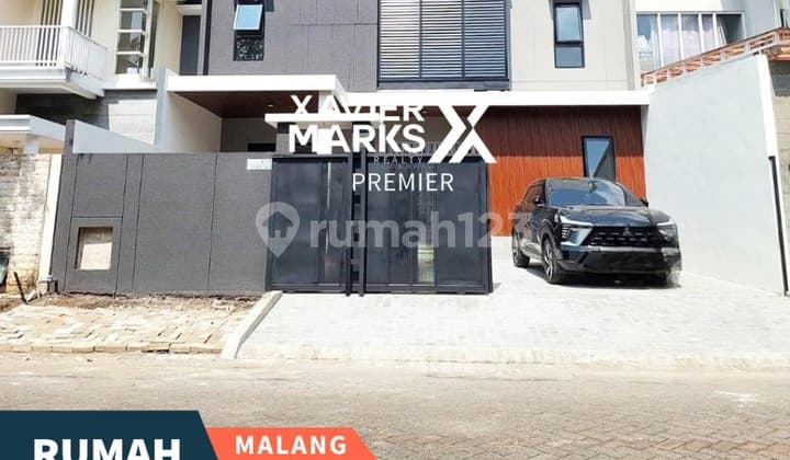 Rumah Semi Furnish Bangunan Baru di Araya Golf Malang