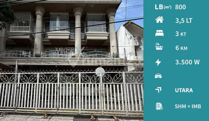 Rumah Usaha Semi Furnish Kawasan Bisnis di Ciliwung Malang