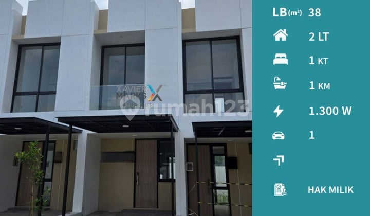 Rumah Murah 2 Lantai Dekat Binus di Araya Malang