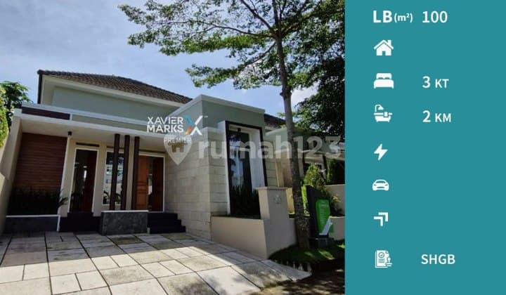 Rumah Furnish Smart Home System di Bukit Indah Permai Malang