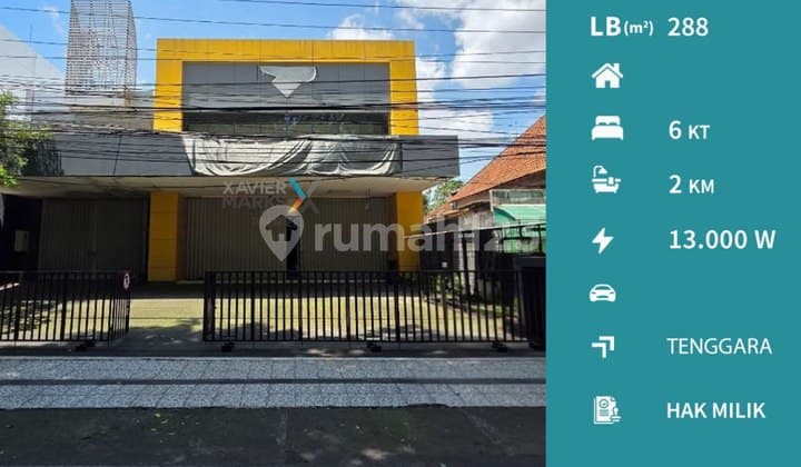 Ruang Usaha Full Furnish Nol Jalan Ja Suprapto Malang