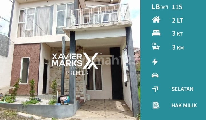Villa Furnish 2 Lantai Siap Huni di Junrejo Batu