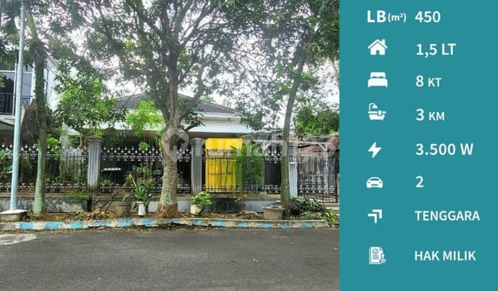 Wide Road Row House Flood-Free in Blimbing Malang