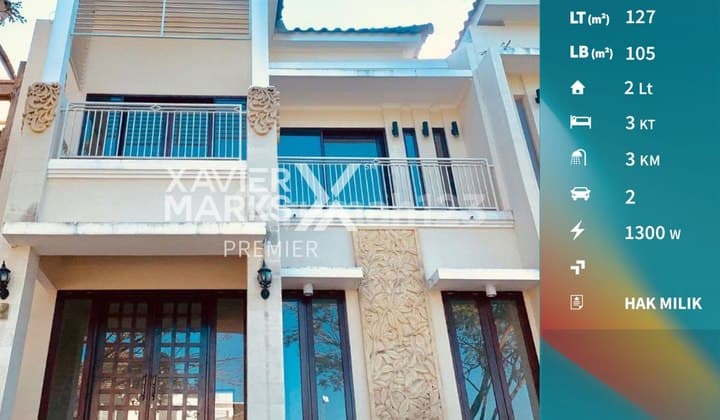 Rumah Modern 2 Lantai di Kalisongo Malang Akses Mudah