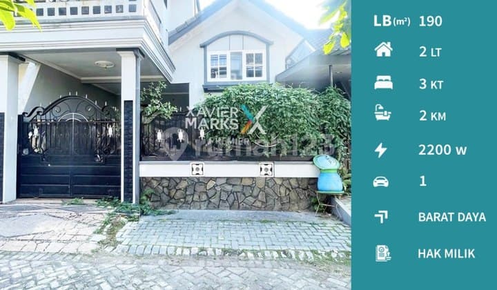 Harga Miring Dijual Rumah Terawat di Griyashanta Suhat Lowokwaru Malang