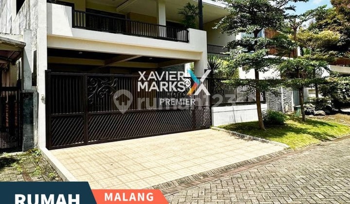 Jarang Ada Rumah Sejuk Modern Tropis di Taman Golf Megah Araya Malang