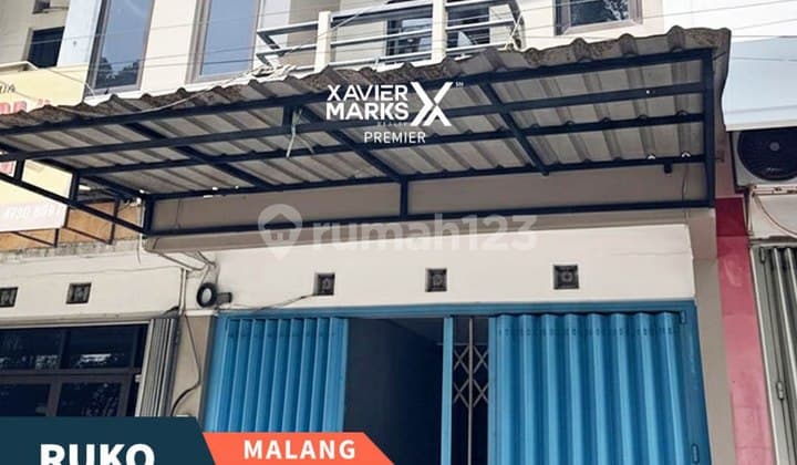 Properti Langka Ruko Strategis Nol Jalan Sunandar Priyo Blimbing Malang