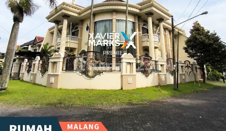 Jarang Ada Rumah Mewah Klasik Full Furnished di ARAYA MALANG